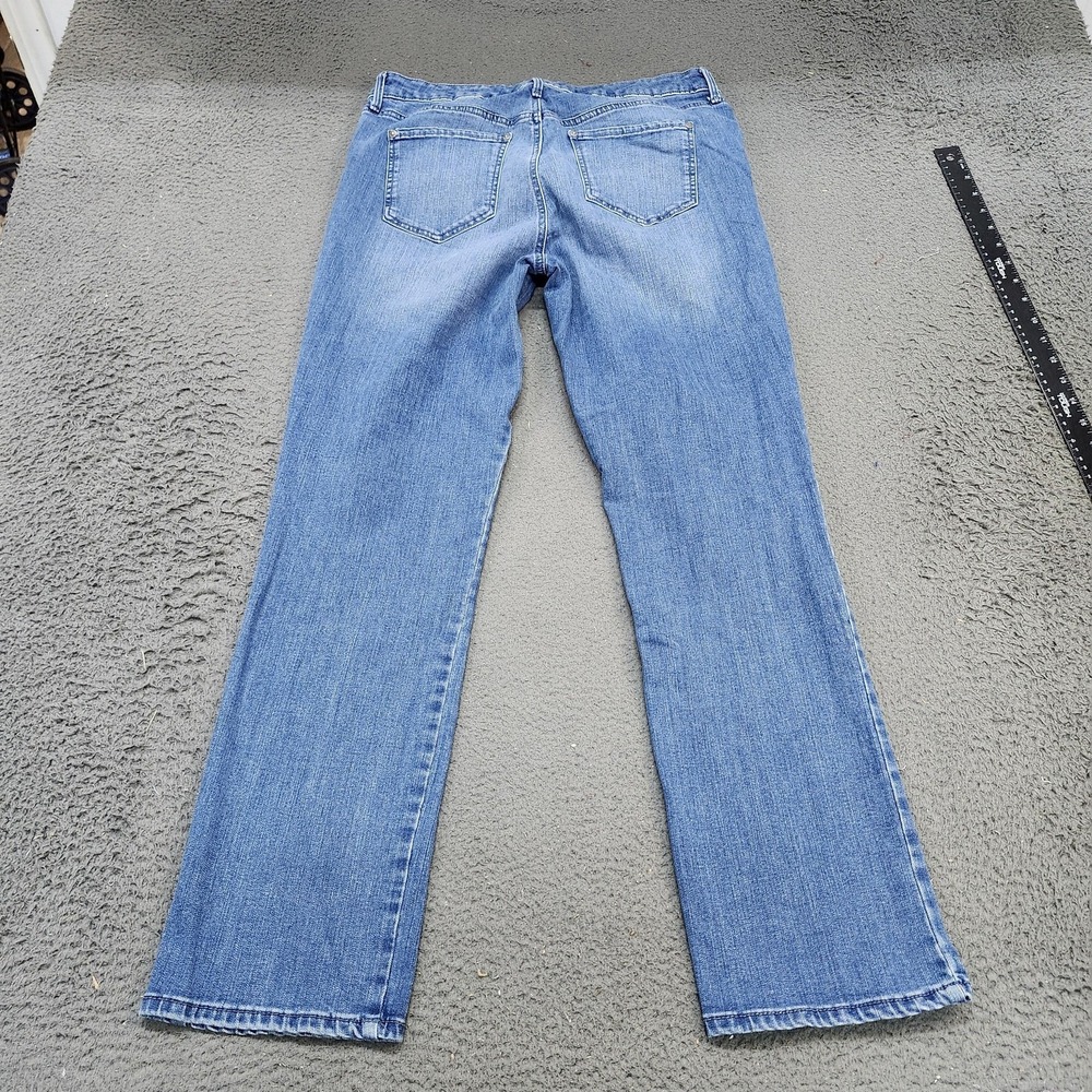Gloria Vanderbilt Jeans Womens 12 Blue Medium Wash High Rise Bootcut Slimming - Picture 7 of 8